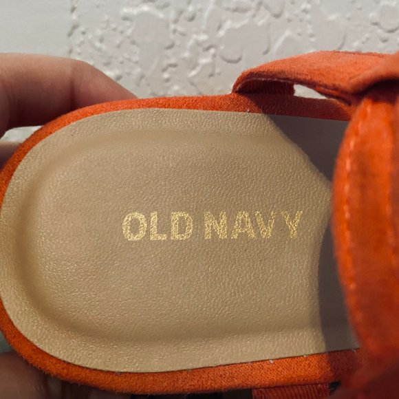 Old Navy Pink Wedge Sandals U.S. Size 8 - Picture 2 of 4